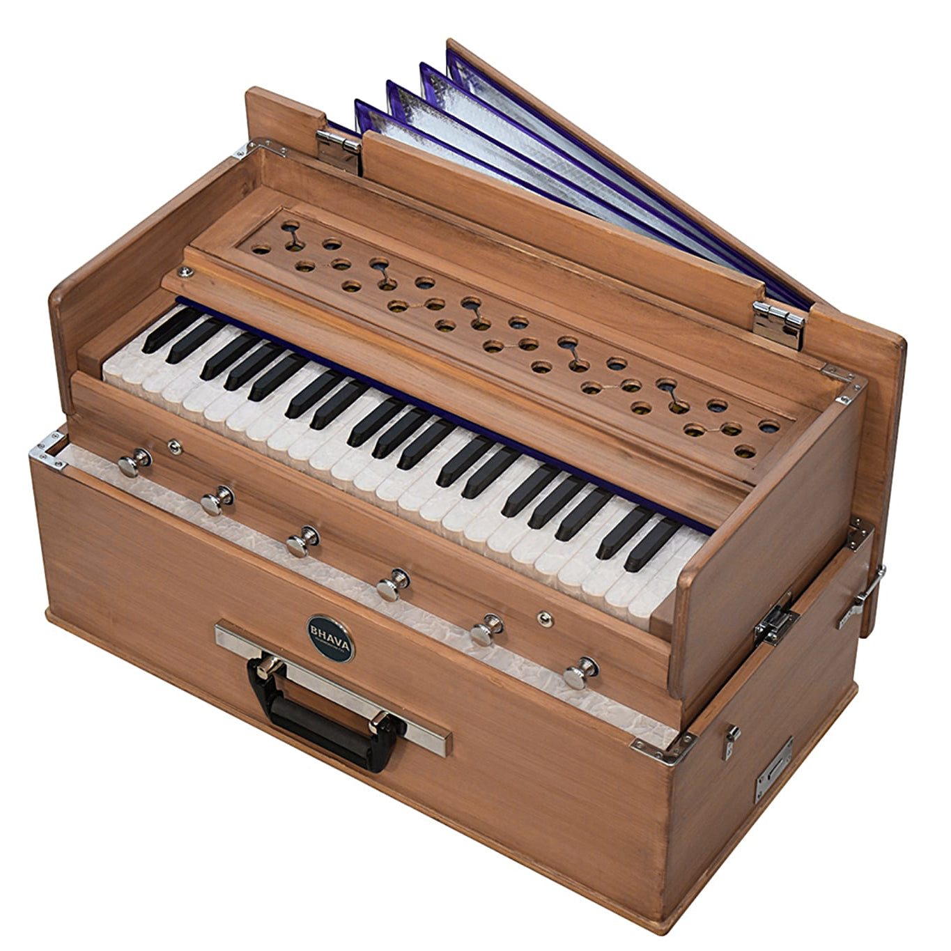 Bhava Classic Standard Edition Natural Reiseharmonium aus hellem Holz