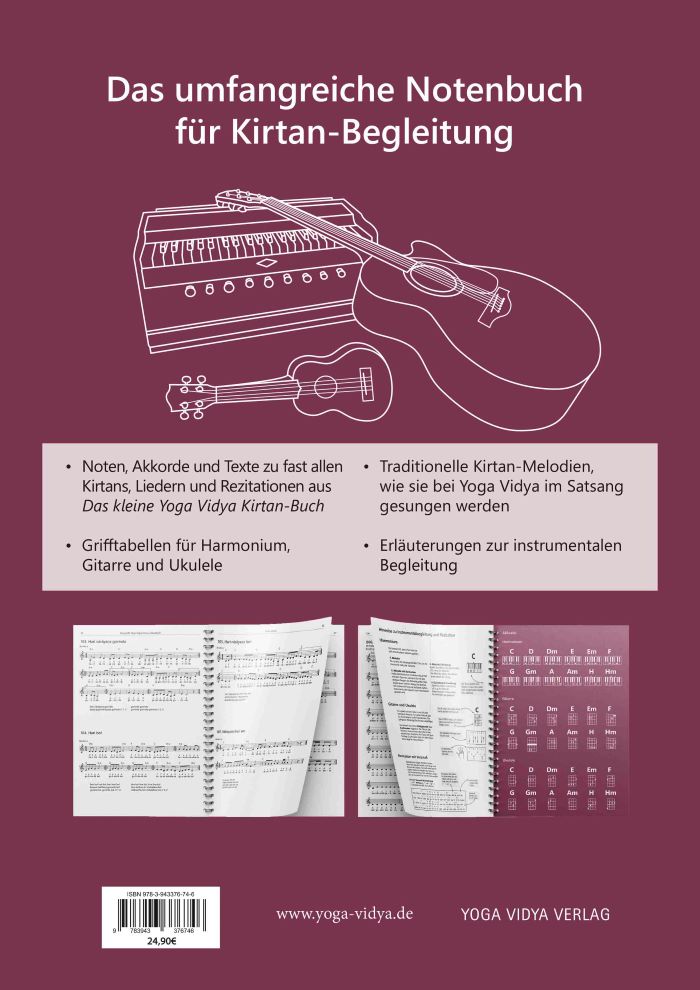 Das grosse Yoga Vidya Kirtan-Notenbuch